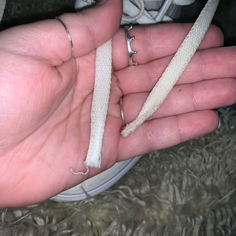 White High Top Vans!!!